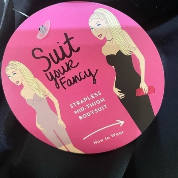 SPANX Black Shapewear Bodysuit - Picture 9 of 13